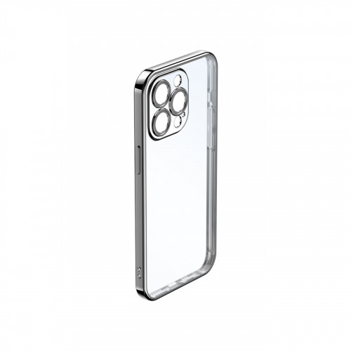 Чехол Rock для iPhone 14 Electroplating Matte Full Camera /black/